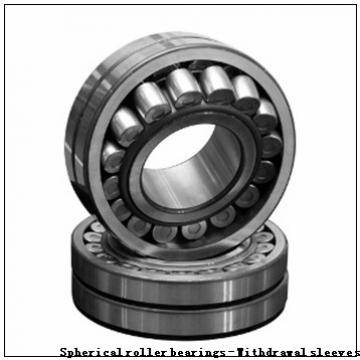 160 x 290 x 80 Oil lub. KOYO 22232RK+AH3132 Spherical roller bearings - Withdrawal sleeves