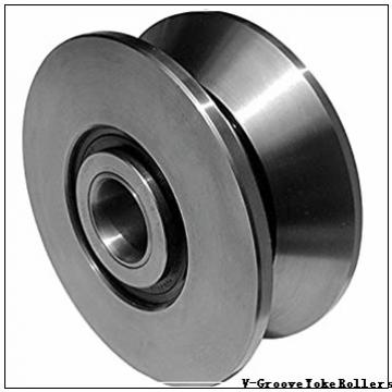 operating temperature range: Osborn Load Runners VLRY-3-3/4 V-Groove Yoke Rollers