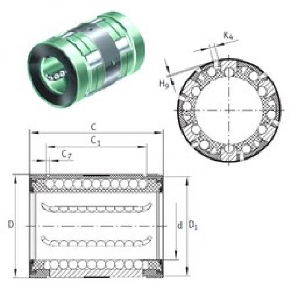 Bore Diameter (mm) INA KN 12 B-PP linear-bearings #3 image