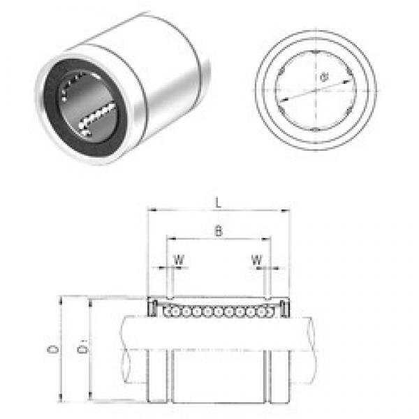 25 mm x 40 mm x 41 mm Brand Samick LM25 linear-bearings #3 image