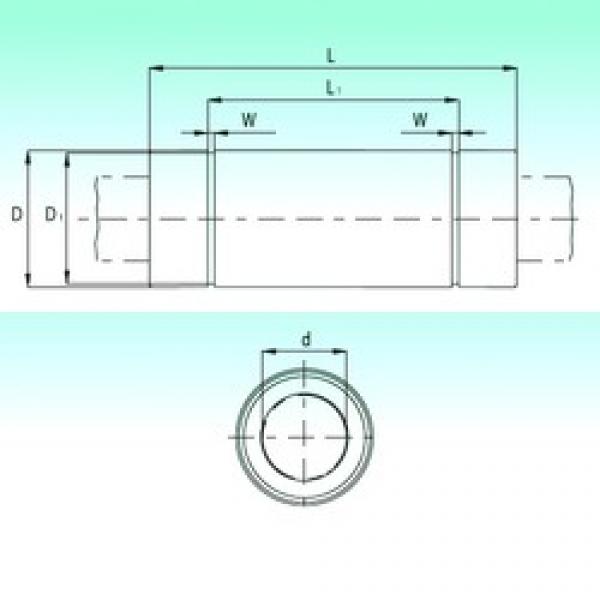 Bore Diameter (mm) NBS KBL1670-PP linear-bearings #3 image
