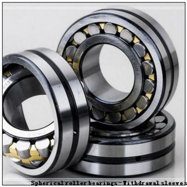 130 x 280 x 93 Cr KOYO 22326RZK+AHX2326 Spherical roller bearings - Withdrawal sleeves #2 image