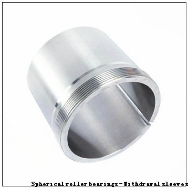 55 x 100 x 25 Bearing No. KOYO 22211RZK+AHX311 Spherical roller bearings - Withdrawal sleeves #2 image