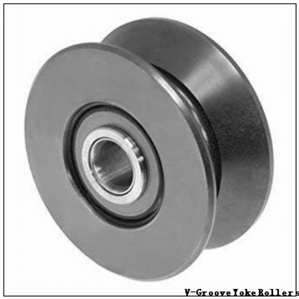 radial dynamic load capacity: Osborn Load Runners VLRY 5-1/2 V-Groove Yoke Rollers #2 image