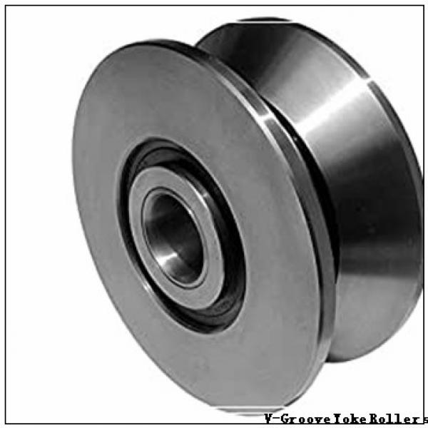 radial static load capacity: Osborn Load Runners VLRY-6-1/2 V-Groove Yoke Rollers #2 image